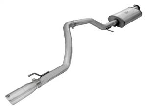 aFe MACHForce XP Cat-Back Exhaust Stainless /Polished Tip 06-09 Jeep Commander V8 4.7L 2WD & 4WD - 49-48052