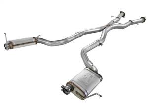 aFe MACHForce XP Cat-Back Exhaust Stainless No Tips 12-15 Jeep Grand Cherokee SRT/SRT-8 V8 Hemi 6.4L - 49-48053