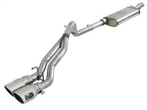 aFe Rebel Series 2.5in SS Cat-Back Exhaust w/ Polished Tip 07-18 Jeep Wrangler (JK) V6 3.6/3.8L 4dr - 49-48054-P