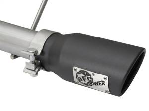 aFe - aFe Rebel Series CB 2.5in Dual Center Exit SS Exhaust w/ Black Tips 07-15 Jeep Wrangler 3.6L/3.8L V6 - 49-48056-B - Image 7