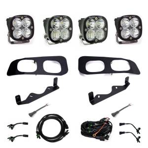 Baja Designs 2023+ Ford F-250/350 Super Duty Squadron Sport Dual Fog Pocket Light Kit w/ Toggle - 448257