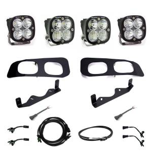 Baja Designs 2023+ Ford F-250/350 Super Duty Squadron Sport Dual Fog Pocket Light Kit w/ Upfitter - 448257UP