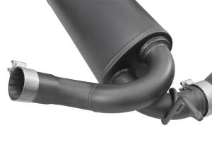 aFe - aFe Rebel Series 2.5in 409 SS Axle-Back Exhaust w/ Black Tips 2007+ Jeep Wrangler (JK) V6 3.6L/3.8L - 49-48061-B - Image 5