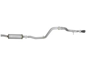 aFe - aFe MACH Force-Xp 2.5in 409SS Catback High-Tuck Exhaust 18-21 Jeep (JL) 3.6L 4-Door - Black Tip - 49-48065-1B - Image 7