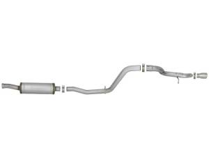 aFe - aFe MACH Force-Xp 2.5in Catback High-Tuck Exhaust 18-21 Jeep Wrangler (JL)3.6L 4-Door - Polished Tip - 49-48065-1P - Image 7