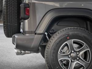 aFe - aFe Rebel Series 2.5in 409 SS Cat-Back Exhaust w/ Polished Tips 2018+ Jeep Wrangler (JL) V6 3.6L - 49-48066-P - Image 4