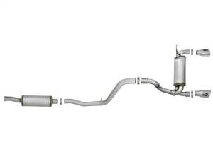 aFe - aFe Rebel Series 2.5in 409 SS Cat-Back Exhaust w/ Polished Tips 2018+ Jeep Wrangler (JL) V6 3.6L - 49-48066-P - Image 7