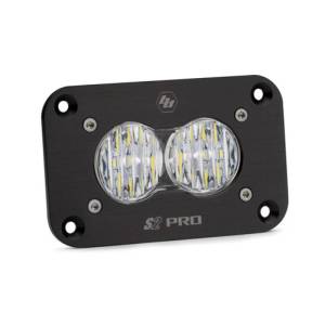 Baja Designs S2 Pro Flush Mount Wide Cornering Pattern LED Work Light - Clear - 481005