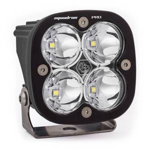 Baja Designs Squadron Pro Spot Pattern Black LED Light Pod - Clear - 490001