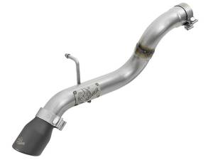 aFe MACH Force-Xp Axle-Back Exhaust System w/Black Tip 18-20 Jeep Wrangler L4-2.0T / V6-3.6L - 49-48070-1B