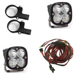 Baja Designs Squadron Pro LED Light Pods Kit w/Horizontal Mounts/1.75in Harness - 497104