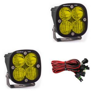 Baja Designs Squadron Pro Series Driving Combo Pattern Pair LED Light Pods - Amber - 497813