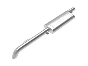 aFe ROCK Basher Exhaust Cat-Back 3in SS-409 2020 Jeep Gladiator (JT) V6-3.6L - 49-48082