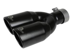 aFe - aFe Rebel Series 2.5in 409 SS Axle-Back Exhaust System Black 07-18 Jeep Wrangler (JK) V6-3.6L/3.8L - 49-48086-B - Image 2