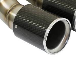 aFe - aFe Power 13-14 Porsche Cayman S / Boxster S Carbon Fiber Exhaust Tip Upgrade - 49C36413-C - Image 3