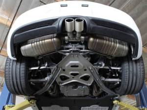 aFe - aFe Power 13-14 Porsche Cayman S / Boxster S Polish Exhaust Tip Upgrade - 49C36413-P - Image 2