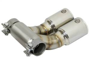 aFe - aFe Power 13-14 Porsche Cayman S / Boxster S Polish Exhaust Tip Upgrade - 49C36413-P - Image 3