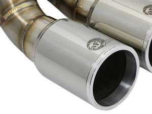 aFe - aFe Power 13-14 Porsche Cayman S / Boxster S Polish Exhaust Tip Upgrade - 49C36413-P - Image 4