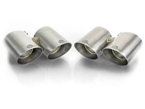 aFe MACH Force-Xp 304 SS OE Exhaust Tips Polished 12-16 Porsche 911 (C2S 991) H6 3.8L - 49C36416-P