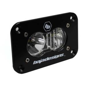 Baja Designs S2 Sport Flush Mount Driving Combo Pattern LED Work Light - Clear - 541003