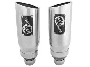 aFe - aFe Power MACH Force-XP 5in 09-15 Dodge Ram V8-5.7L/3.0L (td) 409 SS Exhaust Tip Upgrade - 49C42046-P - Image 3