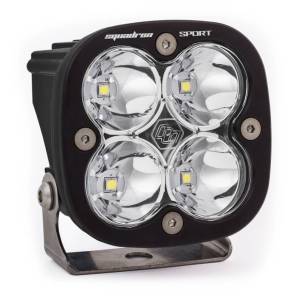 Baja Designs Squadron Sport Work/Scene Pattern Black LED Light Pod - Clear - 550006