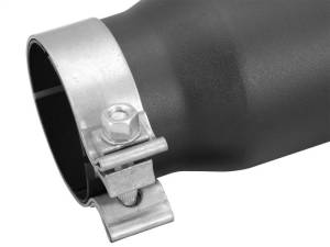 aFe - aFe MACHForce XP 3in Inlet x 4in Outlet x 9in Length Clamp-On Black Tip - 49T30401-B09 - Image 4