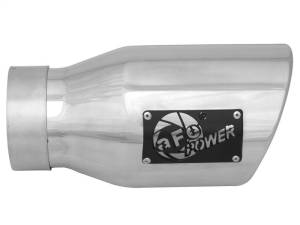 aFe - aFe MACH Force-Xp 3in Inlet x 4-1/2in Outlet x 9in Length 304 Stainless Steel Exhaust Tip - 49T30451-P09 - Image 4