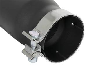 aFe - aFe MACH Force-Xp 409 Stainless Steel Exhaust Tip 3.5 In x 4.5in Out x 12in L Clamp-On - 49T35451-B12 - Image 5