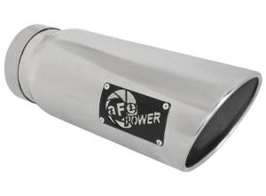 aFe - aFe MACHForce-Xp 5in Inlet x 6in Outlet x 15in length Polished Exhaust Tip - 49T50601-P15 - Image 1