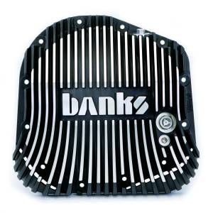 Banks 85-19 Ford F250/ F350 10.25in 12 Bolt Black Milled Differential Cover Kit - 19252