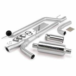 Banks Power 04-14 Nissan 5.6L Titan (All) Monster Exhaust System - SS Single Exhaust w/ Chrome Tip - 48123