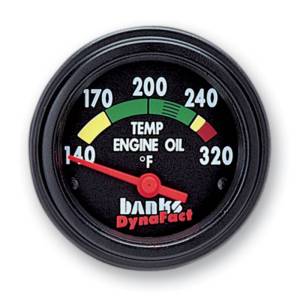 Banks Power Cummins 5.9/8.3L MH Temp Gauge Kit - Engine Oil - 64115