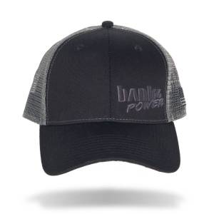 Banks Power - Banks Power Hat Twill/Mesh, Black/Gray/Black Curved Bill, Snap Backstrap - 96125 - Image 2