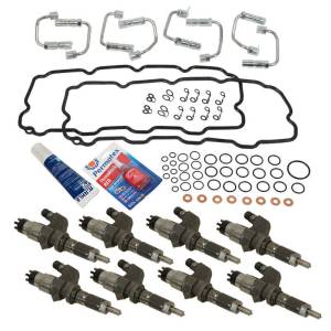 BD Diesel 01-04 Chevy/GM Duramax 6.6L LB7 Injectors & Install Kit - 1050180