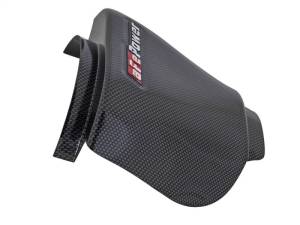 aFe - aFe MagnumFORCE Intake Rain Shield 15-16 Dodge Challenger SRT Hellcat 6.2L V8 (sc) - Carbon Finish - 54-12808-C - Image 3