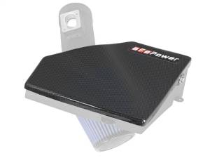 aFe - aFe MagnumFORCE Stage-2 Intake System Carbon Fiber Cover 15-17 MINI Cooper S (F55/F56) L4-2.0L (t) - 54-12868-C - Image 3