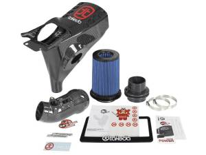 aFe - aFe Momentum Black Series Carbon Fiber CAIS w/Pro 5R Filter 17-18 Honda Civic Type R I4-2.0L (t) - 58-10002R - Image 6