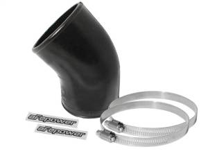 aFe Magnum FORCE Silicone Replacement Coupling Kit 3in ID to 2.75in ID x 45 Deg. Elbow - Black - 59-00032