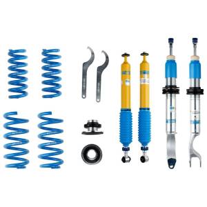 Bilstein B16 (PSS10) 15-17 Mercedes-Benz C300 4Matic L4 Front and Rear Performance Suspension System - 48-252096