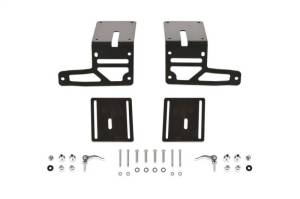 Fabtech 18-21 Jeep JL/JT Light Bracket Kit (Adjustable) - FTS24270