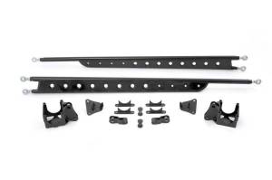 Fabtech - Fabtech 99-10 Ford F250/350 4WD Floating Rear Traction Bar System - FTS62003BK - Image 2