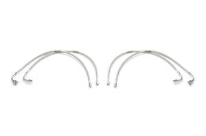 Fabtech - Fabtech 07-18 Jeep JK 4WD Front & Rear Extended Brake Line Kit - FTS94061 - Image 2