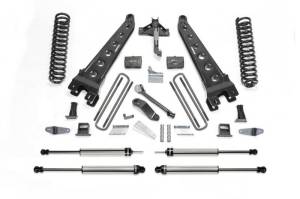 Fabtech 08-10 Ford F450/550 4WD 6in Rad Arm Sys w/Coils & Dlss Shks - K2052DL