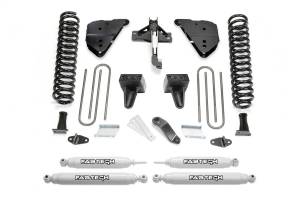 Fabtech 23-24 Ford F250/350 4WD Diesel 4in Basic System w/ Performance Shocks - K2405