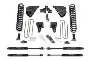 Fabtech 23-24 Ford F250/350 4WD Diesel 4in Basic System w/ Stealth Monotube Shocks - K2405M