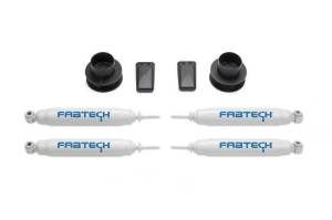 Fabtech 14-18 Ram 2500 4WD 2.5in Coil Spcr Kit w/Perf Shks - K3060