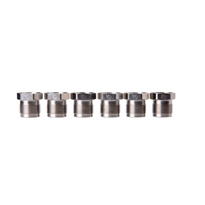 Fleece Performance 03-22 Dodge 2500/3500 5.9L/6.7L Stainless Steel Fuel Supply Tube Nuts - FPE-CUMM-SSFTN