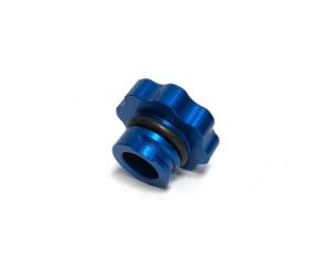 Fleece Performance - Fleece Performance 01-16 GM 2500/3500 Duramax Billet Oil Cap Cover - Blue - FPE-DMAX-OC-BLU - Image 2