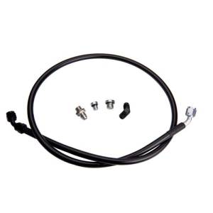 Fleece Performance Duramax Remote Turbo Oil Feed Line Kit for 01-16 Duramax/w 1/4 NPT Oil Inlet - FPE-DTFL-S3S4-0116